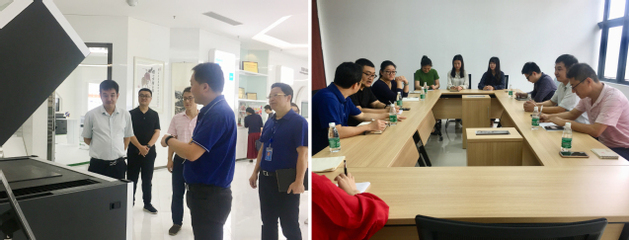 現(xiàn)代商貿(mào)流通專(zhuān)業(yè)群精準(zhǔn)對(duì)接區(qū)域產(chǎn)業(yè) --商學(xué)院赴納斯達(dá)、日新公司洽談校企合作