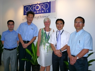 牛津儀器全球服務總監Dawn BROOKS訪問中國