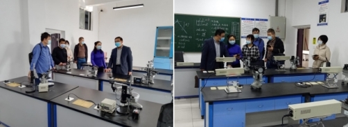 副校長于濤率隊督查數(shù)理學(xué)院本科教學(xué)